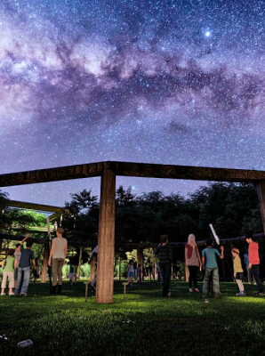 OBSERVATORIO CON TELESCOPIO